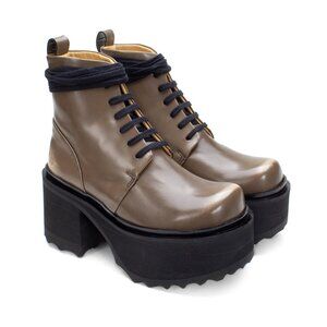 John Fluevog Skyhigh Smarty Lace-Up Platform Boot